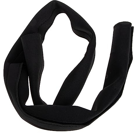 Operitacx Flexible Neoprene Cable Management Sleeve for Computer and Desk Wire Covers, Cord Organizer Tube for Office Cable Hider, Black 1 Meter Cord Management