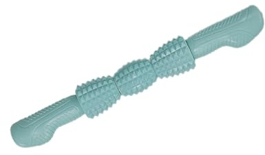 Gogogmee Muskelmassage roller mit Drei Kugeln Ergonomischer Körperroller zur Schmerzlinderung Vielseitiges Muskelroller tool für Yoga Fitness und Gezielte Entspannung von Rücken Beinen und