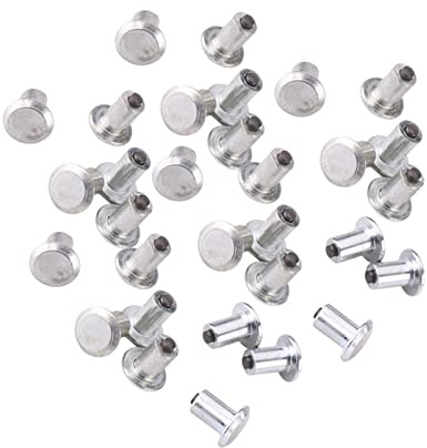 Mingzhe 100 Pièces Vis à Goujons de Pneu en Acier de 10 Mm, Pointes de Neige Antidérapantes pour Voiture, VTT avec Tungstène, Installation Facile, capacité Tout-Terrain Ultime