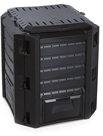 Prosperplast - Compostiera termica in plastica, 380 litri, resistente alle intemperie