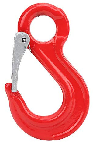 Steel Lifting Hook, Alloy Steel Crane Lifting Hook, 2Ton Heavy Duty Swivel Eye Lifting Hooks for Weight Lifting and Ship Construction
