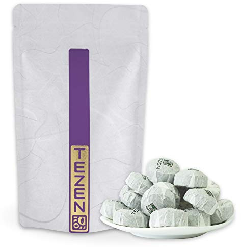 TEZEN Bio Shou Pu Erh Mini Tuo aus Yunnan, China | Dunkler fermentierter Pu Erh Tee | Traditionell gepresst | Weich & erdig | 100 g