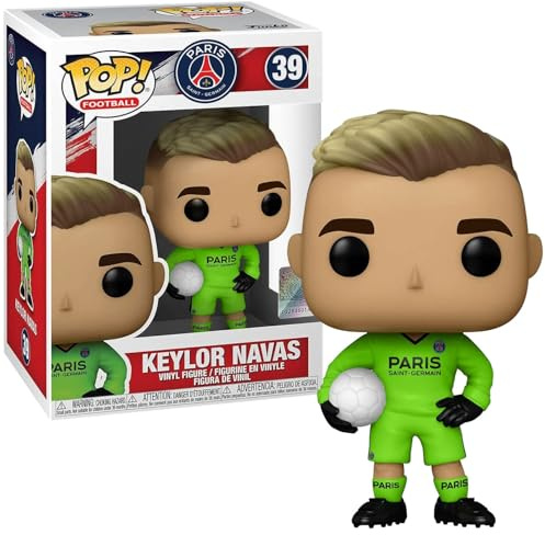 Funko Pop! Football: PSG - Keylor Navas - Paris Saint-Germain - Vinyl-Sammelfigur - Geschenkidee - Offizielle Handelswaren - Spielzeug Für Kinder und Erwachsene - Sports Fans