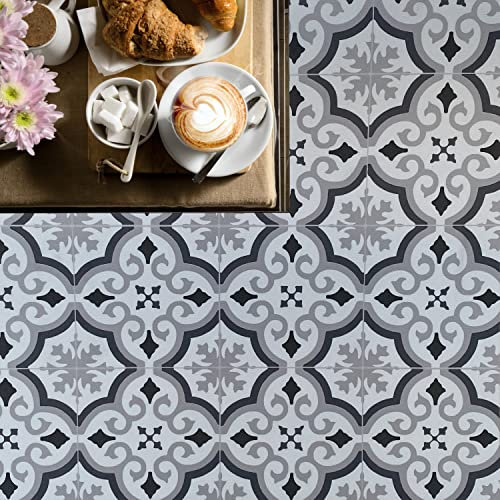 MASTERBRICO Pavimento in PVC Effetto Legno Rotolo H 100 cm – Pavimento Vinilico da Interni ed Esterni (Prezzo al Mq), Ideale per Bagni Cucine e Ambienti Domestici (VIETRI GRIGIO)