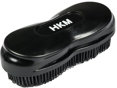 HKM Miracle Bristle Pferdebürsten Schwarz Stück