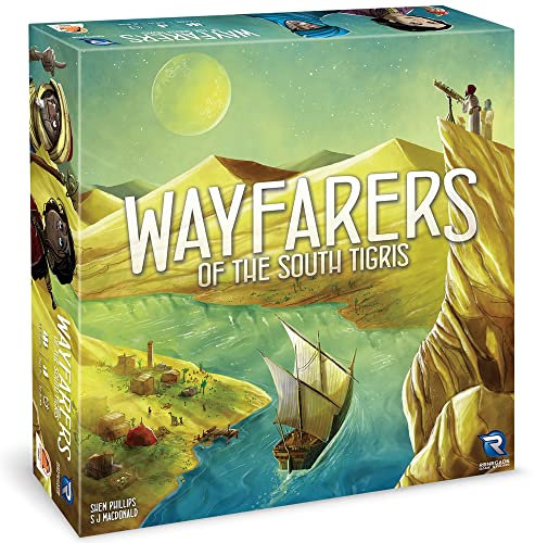 Renegade Games Wayfarers of The South Tigris – Würfelplatzierungs-Strategie-Brettspiel, ab 14 Jahren, 1-4 Spieler, 60-90 Minuten