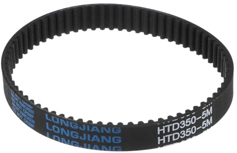 sourcing map HTD5M-350 Gummi Zahnriemen 70 Zähne Geschlossene Schleife Riemenscheibe Zahnriemen 15mm Breite, 350mm Umfang Synchronriemen Gummizahnriemen Keilriemen Antriebsriemen
