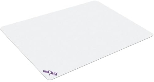 Marvelux Clear Floor Protector Mat, Multi-Purpose PVC Hard Floor Protection Mat 75 x 120cm, Durable Waterproof Plastic Floor Covering, Rectangular Home and Office Desk Mat