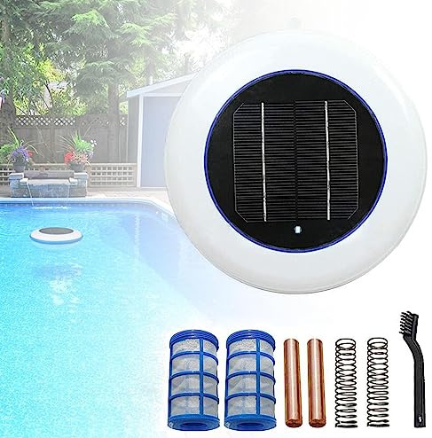 Kupfer-Silber-Ionisator für Schwimmbäder mit hoher Kapazität – Poolreiniger-Gerät für bis zu 35.000 Gallonen – tötet Algen mit länger anhaltender Kupferanode