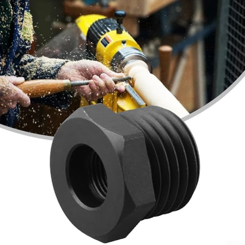Adaptateur de mandrin de tour à bois de précision M33 x 3 5 vers différentes tailles de filetage pour une utilisation fiable (B)