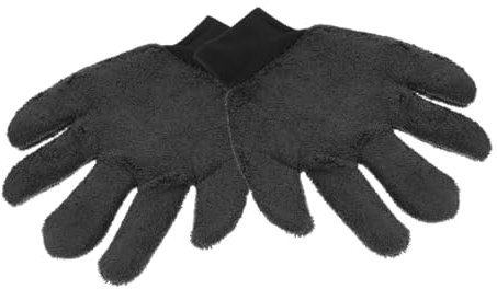 MUCKLILY Reinigungshandschuhe Auto Aus Korallenfleece Bequeme Autowaschhandschuhe Kratzfreie Staubhandschuhe Für Fahrzeugoberflächen Effiziente Wasserabsorption Langlebige Auto-Schlamm-rein