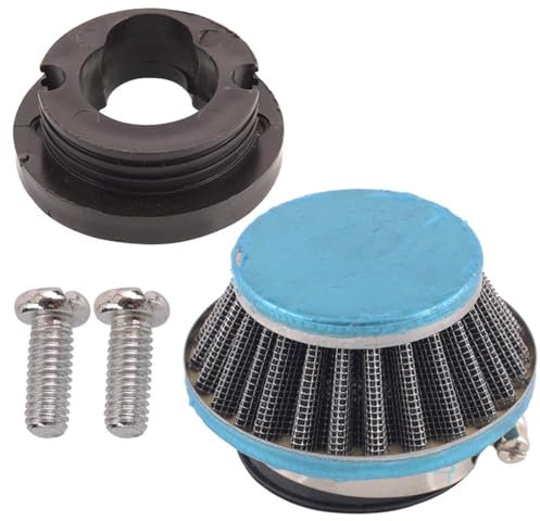 Motor Vergaser Für 47cc 49cc 50cc 2-Takt Mini Pocket Bike ATV Motorrad Teil Vergaser Luftfilter Vergaser Carb(Air Filter Set)