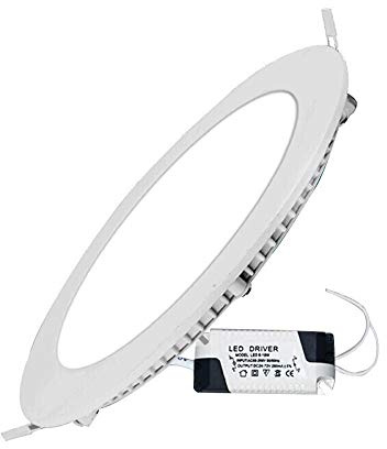 Foco empotrable LED de 110 V y 220 V para Tienda de Ropa, Reflector Ultrafino con Panel de Rejilla, Luces de Techo empotradas de Aluminio, lámparas Planas para Porche, Cocina (luz cálida de 3