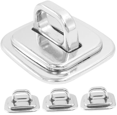 Veemoon 4pcs Laptop Cable Lock Anchor Base Plate Security Anchor for Keyed Combination Cable Locks Anti-theft Accessory for Laptop Tablet Office and Travel Use