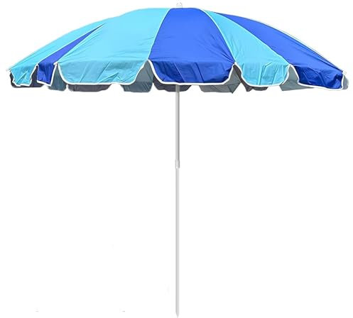 2,0m Tragbar Terrassenschirm Marktschirm Sonnenschutz Gartenschirm Wasserdicht Balkonschirm UV-Schutz Strandschirm für Terrasse Balkon Pool(C)