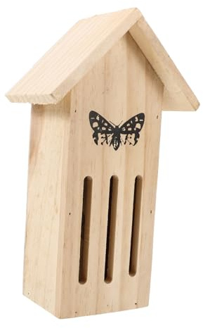 WEKADRIN Schmetterlingshaus Futterhaus Hängend Gartendeko Schmetterlingsunterstand Außenbereich Zufluchtstelle Für Schmetterlinge