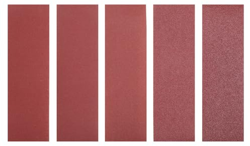 DTNESS Pole Sander for Drywall Replacement Parts 50pcs Sanding Sheets Discs (60, 100, 180, 240, 320 Grit) 11x3.3 (28x8.5cm) Sander Sheets Sandpaper Sanding Paper Assorted Sanding Pads