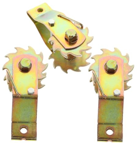 BUGUUYO Tenditore per Cavi in Acciaio 3 Pezzi Cricchetto Utensile per Tensione Fili Esterni Tenditore per Recinzioni e Coperture Regolazione Precisa e Resistente