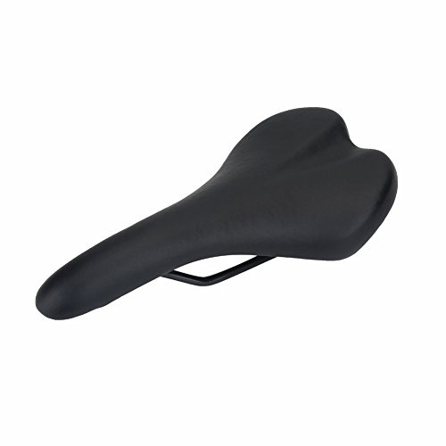 Fahrradsattel, PU Leder Fahrradsitz Fahrrad Sattel Herren Damen Bequemer Gel Fahrradsitz für Rennrad