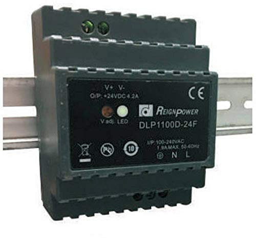 Dehner Elektronik DLP 1100D-48F Hutschienen-Netzteil (DIN-Rail) 2.1A 100W Anzahl Ausgänge:1 x Inhalt 1St.
