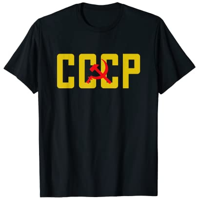 CCCP. Symbole traditionnel marteau et faucille de l'URSS T-Shirt
