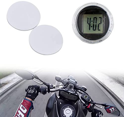 Digitale Uhr für Motorradlenker, Mini-Uhr für Motorrad