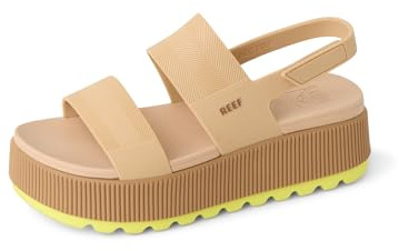 REEF Womens Sandals, Water Vista Higher, Sand Lime, 9