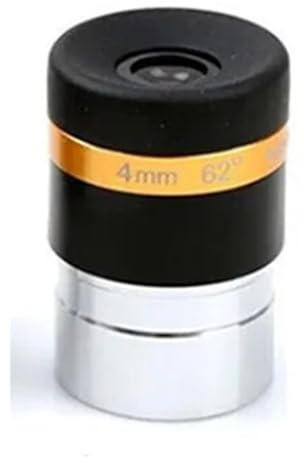Teleskop-Zubehör-Set 62-Grad-asphärisches hochauflösendes Okular, vollständig beschichtet for 1,25-Zoll-Astronomie-Teleskop 4 mm, 10 mm, 23 mm Teleskop-Kamera (Color : 4mm)