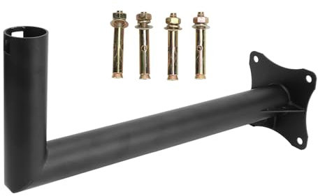 per Montaggio su Palo Supporto per Parabola Satellitare in Acciaio Inossidabile, per Kit Internet Satellitare, Tetto per Antenne Satellitari per Kit di