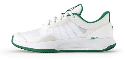 WILSON Intrique Tour Women's Tennis Shoe - White/Bosphorus, Size 9 US