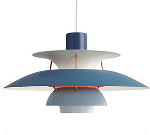 Modern Vintage Flush Mount Ceiling Light Fixture with Metal Shade Large Rustic Pendant Lamp Fitting for Living Room Lounge Farmhouse Porch Kitchen Bathroom