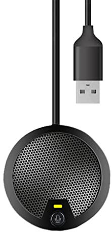 NOLOWY Micrófonos de condensador omnidireccional, micrófono de aspecto plano, enchufe USB, cancelación de ruido, micrófono de alta sensibilidad