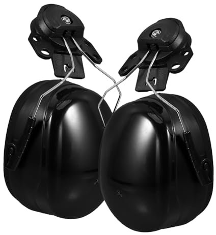 Warmhm Cuffie Antirumore per Casco Sicurezza Protezione Comfort e Durabilità per Industriali e Adatte per Adulti