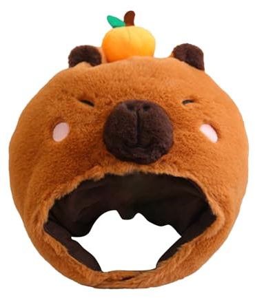 Tiermützen für Erwachsene – 35,9 x 35,6 cm, vielseitige und bequeme Kopfbedeckung für Mädchen | Neuheit Plüsch-Cosplay-Zubehör für Urlaub, Partys, Bühne und Ls