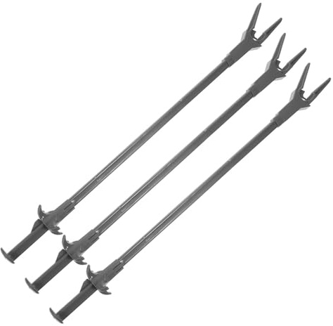 Abaodam 3 Stück Aquarium Pinzettenset Kunststoff 50cm Lange Fütterungszange mit Griff Praktische Aquarienpflanzen Pinzette für Reinigung und Pflege