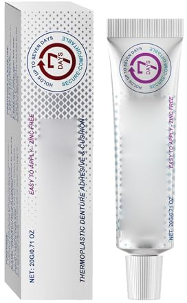 Adhérence Prothèse Longue Durée,Adhésif Souple Pour Prothèses Dentaires En Thermoplastique,Colle Adhésif Pour Dentier 1PC