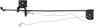 TIMCO 523998 Senior Garagentorhalter, schmal, Sturz, 61 cm, Schwarz