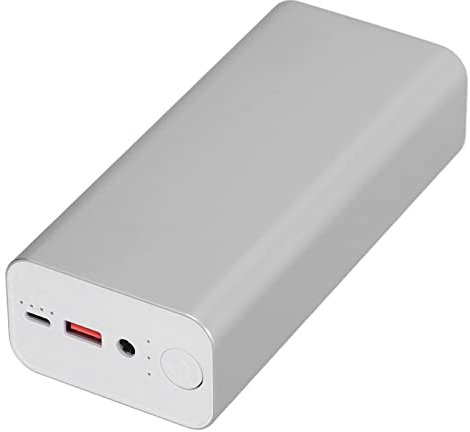 knitting machine Power Bank PD Fast Charge 65W - Caricatore Portatile di Grande capacità 30000mAh per Telefono E PC - Involucro in Lega di Alluminio - Interfaccia DC per Ricarica Rapida