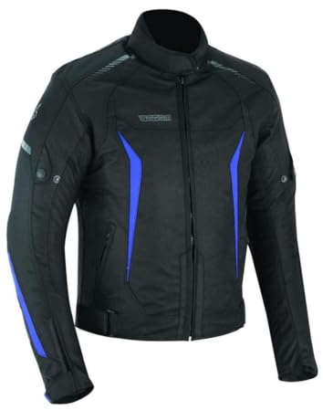 outletMOTARD Motorradjacke Herren 4 Jahreszeiten – Reflektierende, wasserdichte und atmungsaktive Schutzjacke mit CE-Protektoren für Rücken und Ellbogen – Komfort & Sicherheit das ganze Jahr