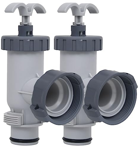 AJJHUUKI Pool & Spa-Pool & Spa Accessories-Pool & Spa Maintenance Kits-Pool Plunger Valves 2 pcs