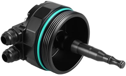 JBJXFAMAY Tappo Scatola Filtro Olio per B&MW E60 E61 E39 E36 E46 X3 E83 X5 E53 Z4 E85 Tappo del Serbatoio del Carburante(Nero)