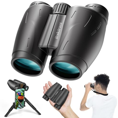 25x30 High-Precision Large Eyepiece Premium Binoculars for Adults with Universal Phone Adapter, Tripod Kit - Perfect for Bird Watching,Outdoor Sports and Hiking