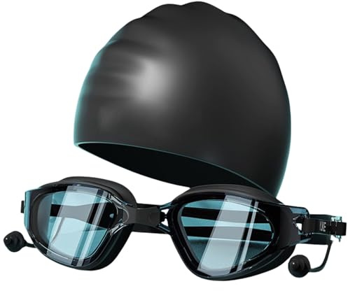 Dcfbkl Occhiali professionali antinebbia protezioni regolabili occhialini da nuoto per uomini donne silicone a tenuta stagna occhiali occhiali da nuoto