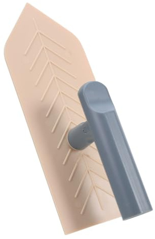 MAGICLULU Llana de Acabado Fino de Plástico para Yeso, Herramienta Manual para Albañilería, Paleta Alisadora Ergonómica para Nivelación de Paredes y Pisos, Fácil Limpieza, Uso Profesional