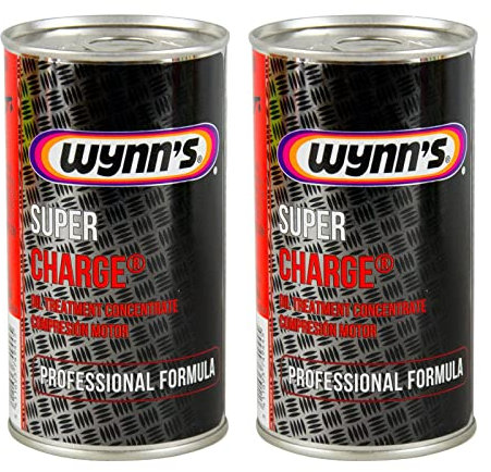 Wynn's Wynns Super Charge - Aditivo para aceite de motor (2 unidades, 325 ml)