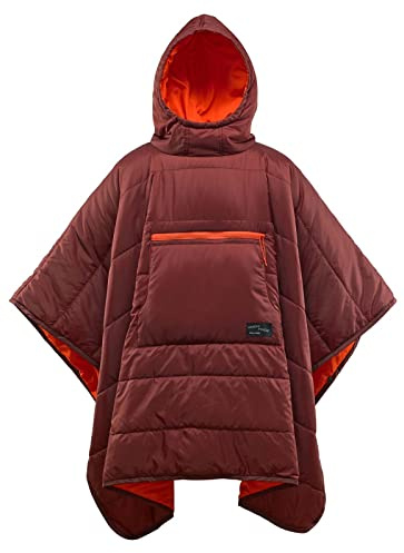 Therm-a-Rest Honcho poncho filt röd/orange 2022