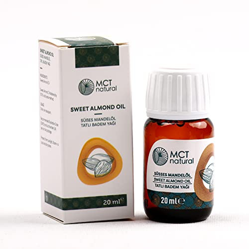 MCT natural | Süßes Mandelöl 20ml | 100% naturell