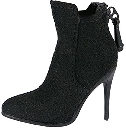 F Fityle 1/6 Schwarz Premium Mode mit hohen Absätzen für 12 weibliche Actionfiguren Accs Dress up