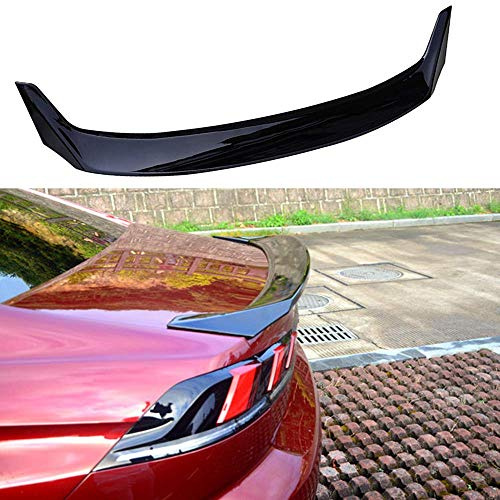 Aileron De Toit ArrièRe De Voiture ABS pour Peugeot 508 2019 2020, Spoiler Becquet de Aileron Toit Arrière Coffre Couvercle Accessoires