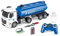 Carson 500907665 1:26 MB Arocs Wassertransporter 100% RTR - Ferngesteuertes Fahrzeug, Lastwagen mit Funktionen Licht und Sound, inkl. Batterien und Fernsteuerung, 60 Minuten Fahrzeit, Blau